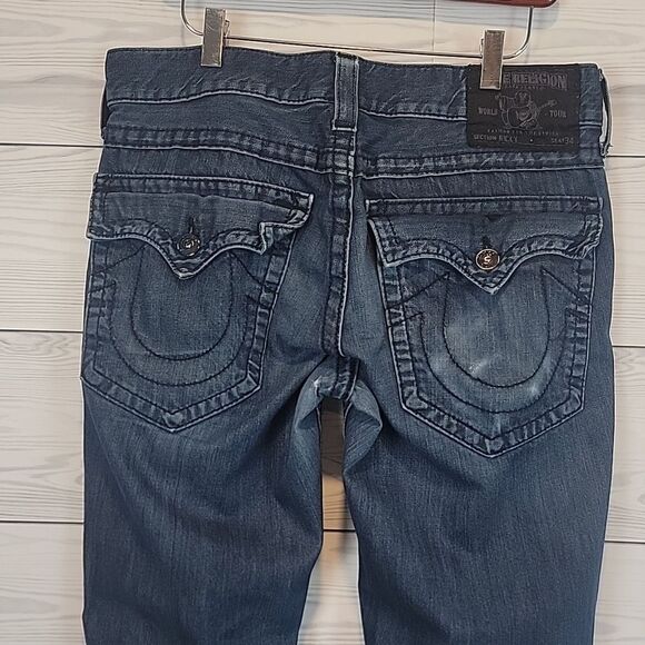 True Religion Ricky Jeans Mens Size 34X32 - Picture 8 of 16